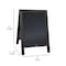 Flash Furniture Black Wooden A-Frame Magnetic Chalkboard HGWA-CB-3020-BLK-GG - alternate 2